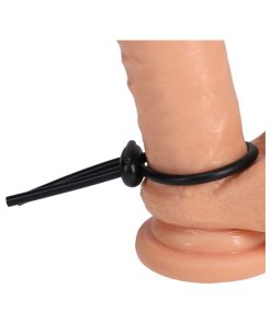 Rock Solid Black Silicone Double Lock Adjustable Lasso/Bolo
