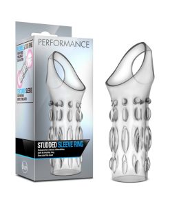 Performance Studded Sleeve Ring Clear