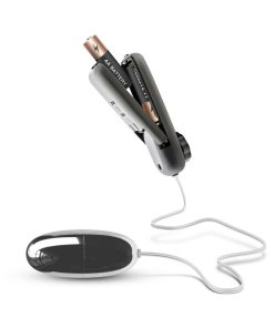 B Yours Silver Power Bullet Remote-Controlled Egg Vibrator Black