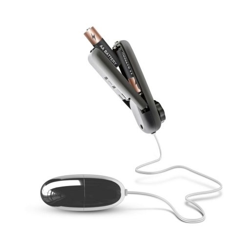 B Yours Silver Power Bullet Remote-Controlled Egg Vibrator Black - Image 5