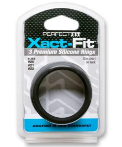 Curve Toys Perfect Fit Xact-Fit 3-Piece Premium Silicone Rings  (#20