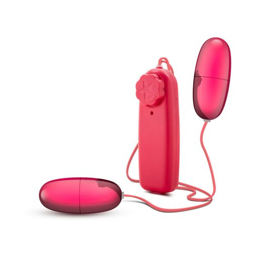 B Yours Double Pop Eggs Remote-Controlled Dual Bullet Vibrator Cerise - Image 3