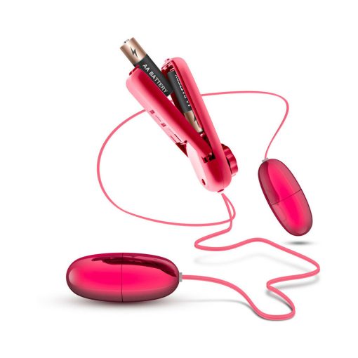 B Yours Double Pop Eggs Remote-Controlled Dual Bullet Vibrator Cerise - Image 5