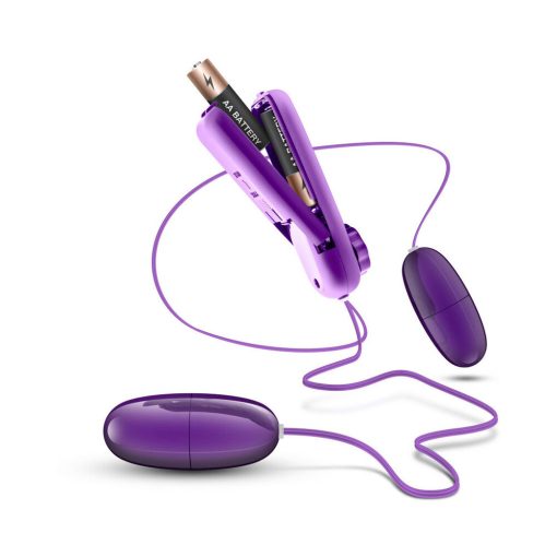 B Yours Double Pop Eggs Remote-Controlled Dual Bullet Vibrator Plum - Image 5