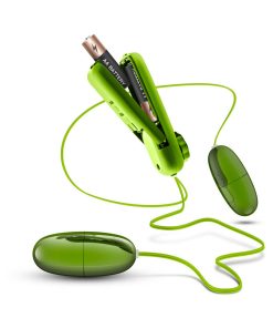 B Yours Double Pop Eggs Remote-Controlled Dual Bullet Vibrator Lime