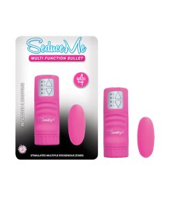 Seduce Me Multi Function Bullet 4 Speeds Pink