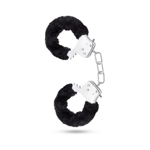 Temptasia Adjustable Faux Fur Cuffs Black - Image 5