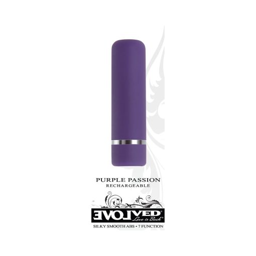 Evolved Purple Passion Rechargeable Petite Bullet Vibrator - Image 9
