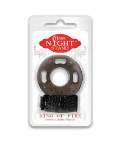 Evolved One Night Stand Ring Of Fire Vibrating Cockring Smoke