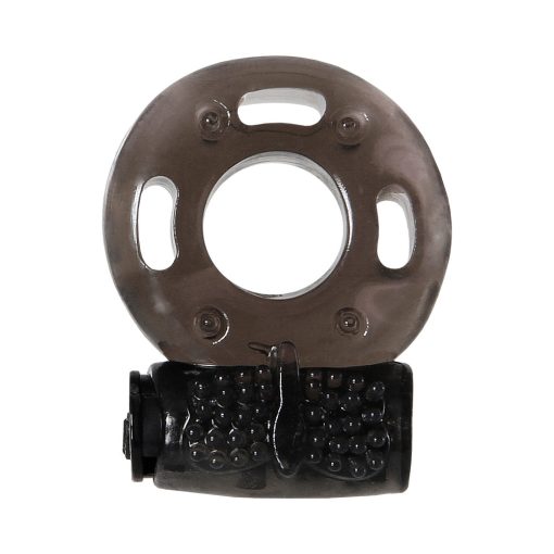 Evolved One Night Stand Ring Of Fire Vibrating Cockring Smoke - Image 2