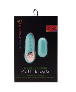 Nu Sensuelle Remote Control Petite Egg Blue
