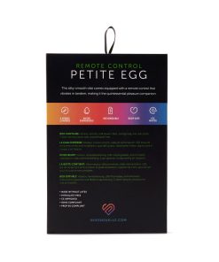 Nu Sensuelle Remote Control Petite Egg Blue