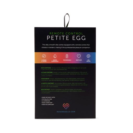 Nu Sensuelle Remote Control Petite Egg Blue - Image 6