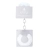 Ouch! Pleasure Furry Handcuffs With Quick-Release White