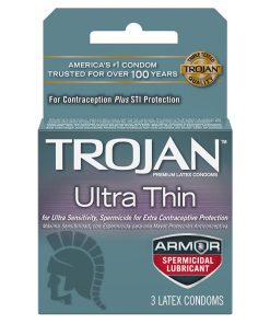 Trojan Ultra Thin Armor (Spermicidal) 3Pk