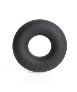 Boneyard Ultimate Silicone Cock Ring Black 50-Piece Fishbowl Display