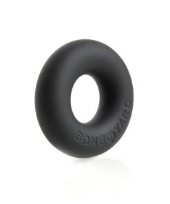Boneyard Ultimate Silicone Cock Ring Black 50-Piece Fishbowl Display