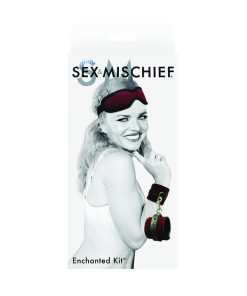 Sportsheets Sex & Mischief Enchanted 3-Piece Kit Burgundy