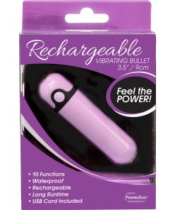 Simple And True Rechargeable Bullet Purple