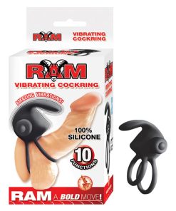 Ram Vibrating Cockring Black
