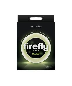 Firefly Halo Cock Ring Medium Clear