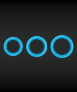 Firefly Halo Cock Ring Medium Blue