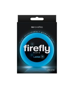 Firefly Halo Cock Ring Large Blue