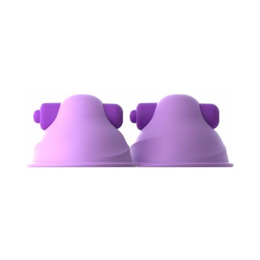 Fantasy For Her Silicone Vibrating Nipple Suck-Hers Purple - Image 2