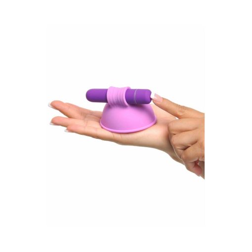 Fantasy For Her Silicone Vibrating Breast Suck-Hers Purple - Image 7