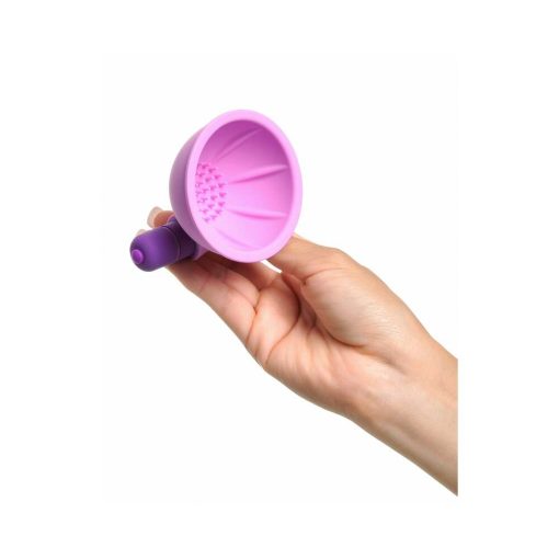 Fantasy For Her Silicone Vibrating Breast Suck-Hers Purple - Image 8