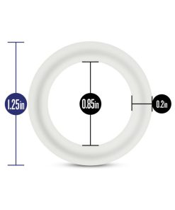 Performance Vs2 Pure Premium Silicone Cockrings 3-Pack Small White