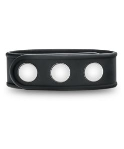 Performance Vs5 Silicone 3-Snap Cock Strap Black