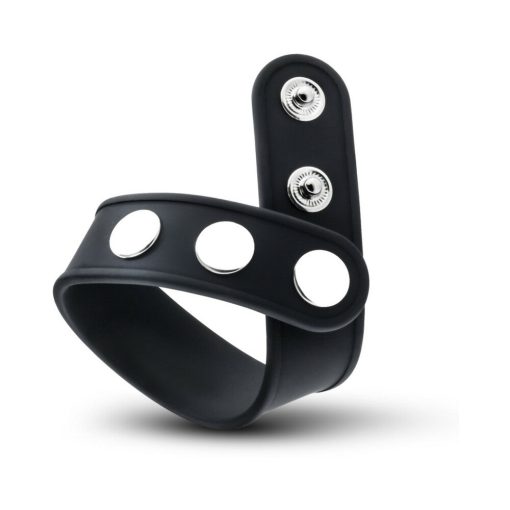 Performance Vs5 Silicone 3-Snap Cock Strap Black - Image 5