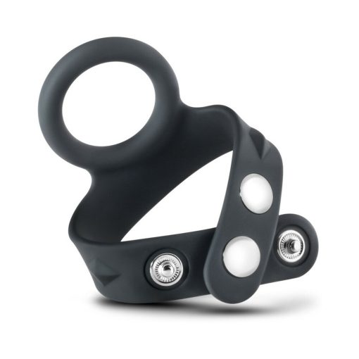 Performance Vs6 Silicone Cock & Ball Strap Black - Image 2