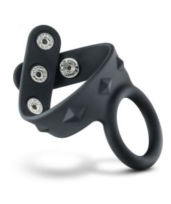 Performance Vs7 Silicone Cock & Ball Strap Large Black