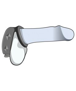 Performance Vs7 Silicone Cock & Ball Strap Large Black