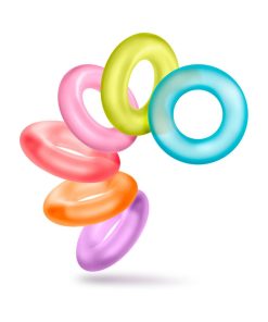 Play With Me King Of The Ring Cockring 6-Pack Assorted Colors