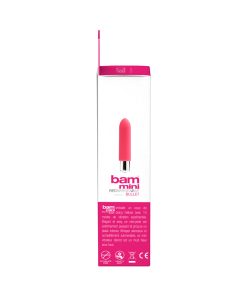 Vedo Bam Mini Rechargeable Bullet Vibe - Foxy Pink