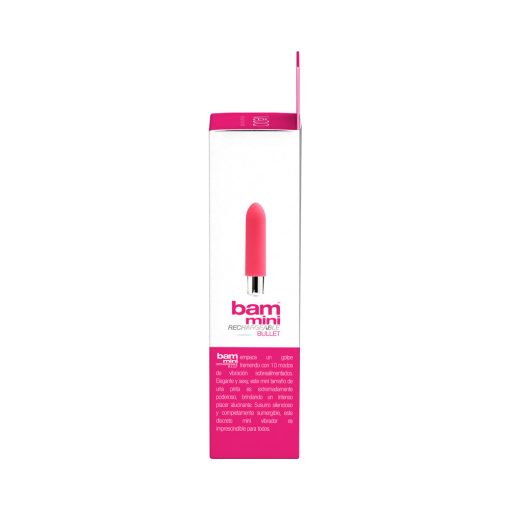 Vedo Bam Mini Rechargeable Bullet Vibe - Foxy Pink - Image 6