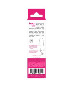 Vedo Bam Mini Rechargeable Bullet Vibe - Foxy Pink