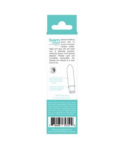 VeDO Bam Mini Rechargeable Bullet Vibrator – Tease Me Turquoise