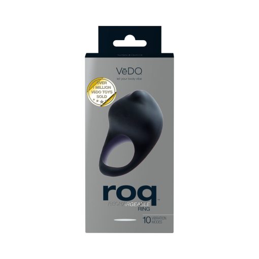 Vedo Roq Rechargeable Ring - Black - Image 5
