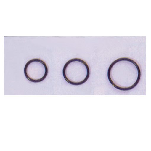 Sportsheets 2 In. Rubber Cock Ring Black