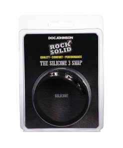 Rock Solid Silaflex 3-Snap (Adjustable) Black
