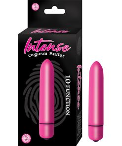 Intense Orgasm Bullet 10 Function Waterproof Pink