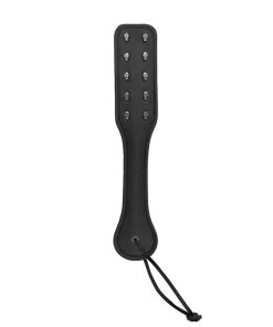 Ouch! Skulls & Bones Skull-Patterned Paddle Black