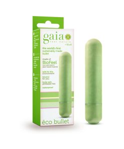 Gaia Eco Bullet Single-Speed Vibrator Green