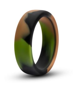 Performance Silicone Camo Cock Ring Green Camouflage