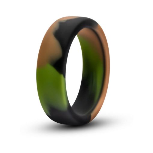 Performance Silicone Camo Cock Ring Green Camouflage - Image 3