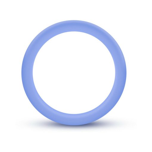 Performance Silicone Glo Cock Ring Blue Glow - Image 2